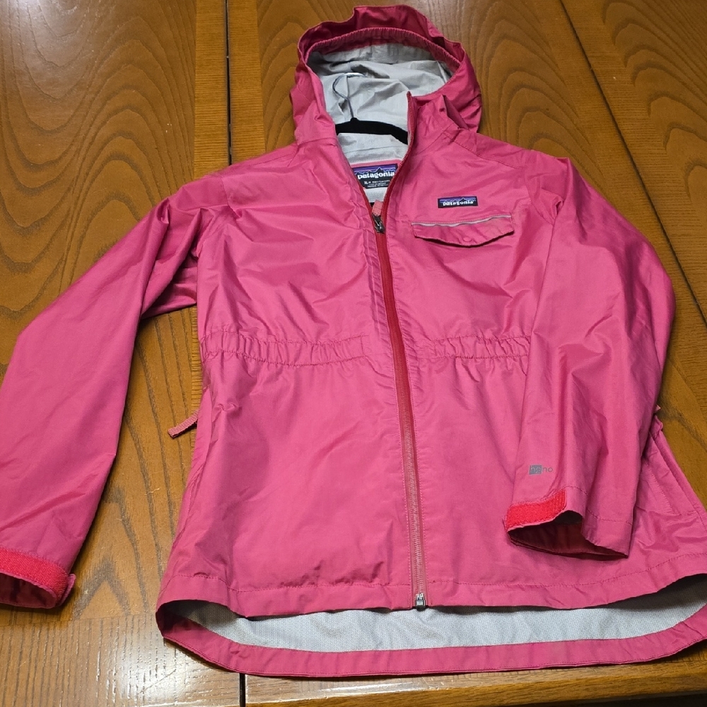 Patagonia Kids Fuchsia Raincoat